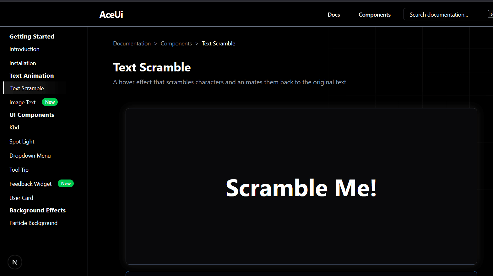 Landing page preview